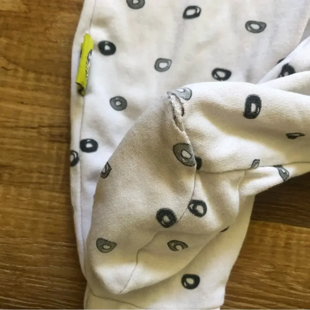 Nested Beans Zen Footie Classic and Zen Bodysuit Gently Weighted Size 6-12 M